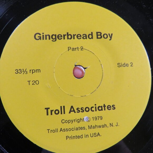 Gingerbread Boy  LP Vinyl Record 33 1/3 RPM, Troll 1979 - Picture 5 of 7